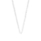 THIN CHAIN NECKLACE SILVER